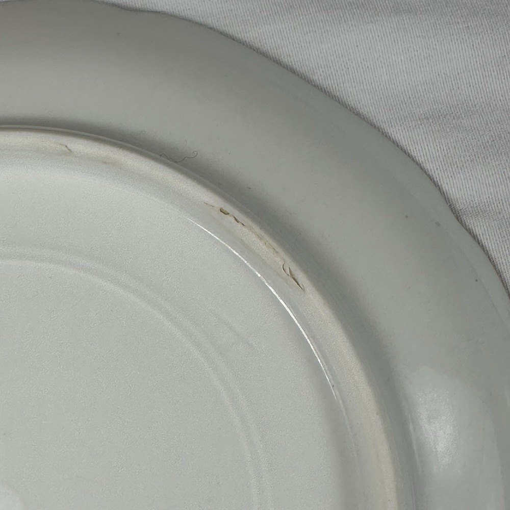4 Antique Haviland Limoges Rose & Gold Bread Plates 6.25" Grandmillenial Shabby - Picture 12 of 16